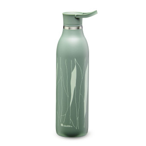 ALADDIN CityLoop Thermavac eCycle vakuová láhev 600 ml Sage Green zelená s potiskem