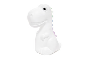 MTM DHINK Noční světlo Dinosaurus bílý XL USB