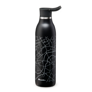 ALADDIN CityLoop Thermavac eCycle vakuová láhev 600 ml Black City černá s potiskem