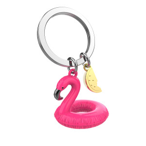 MTM Klíčenka Flamingo růžová